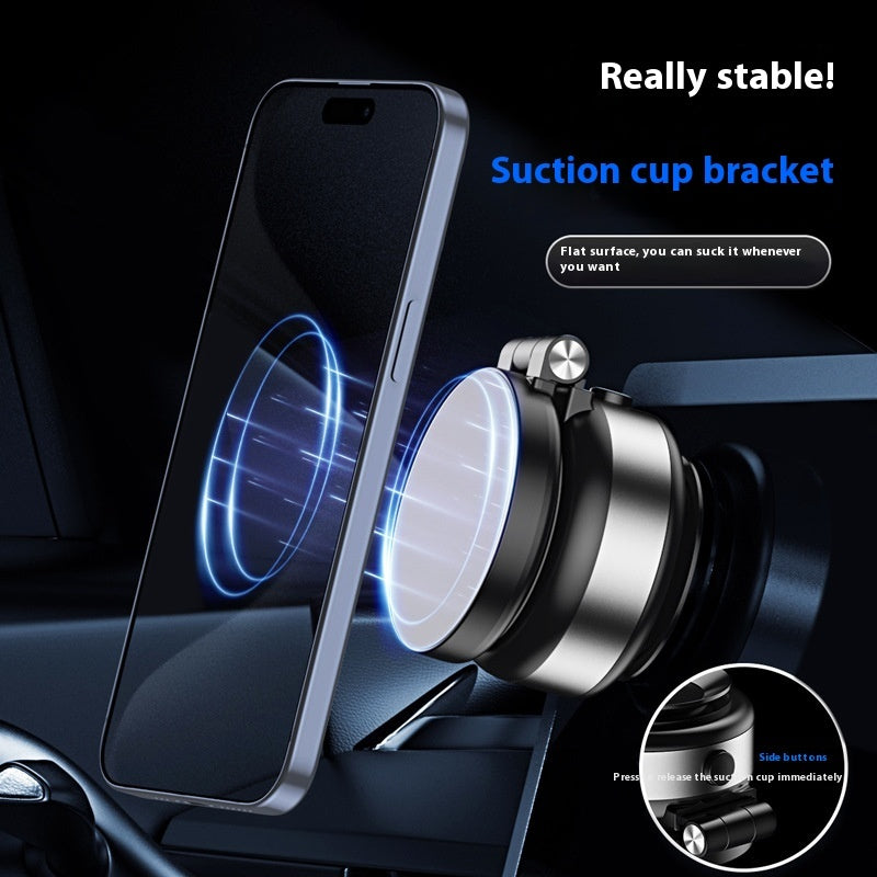 Vacuum Electric Suction Cup Magnetic Suction Car Phone Holder Navigation Multifunctional